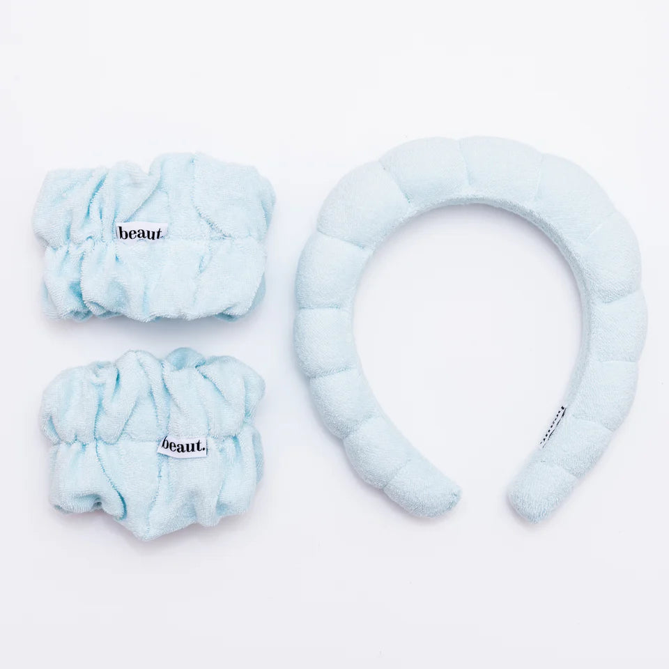 Beaut Bubble Headband & Wristband Set