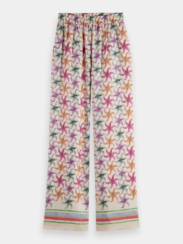 Gia starfish printed pants