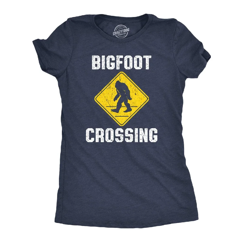 Bigfoot Crossing Women's T Shirt