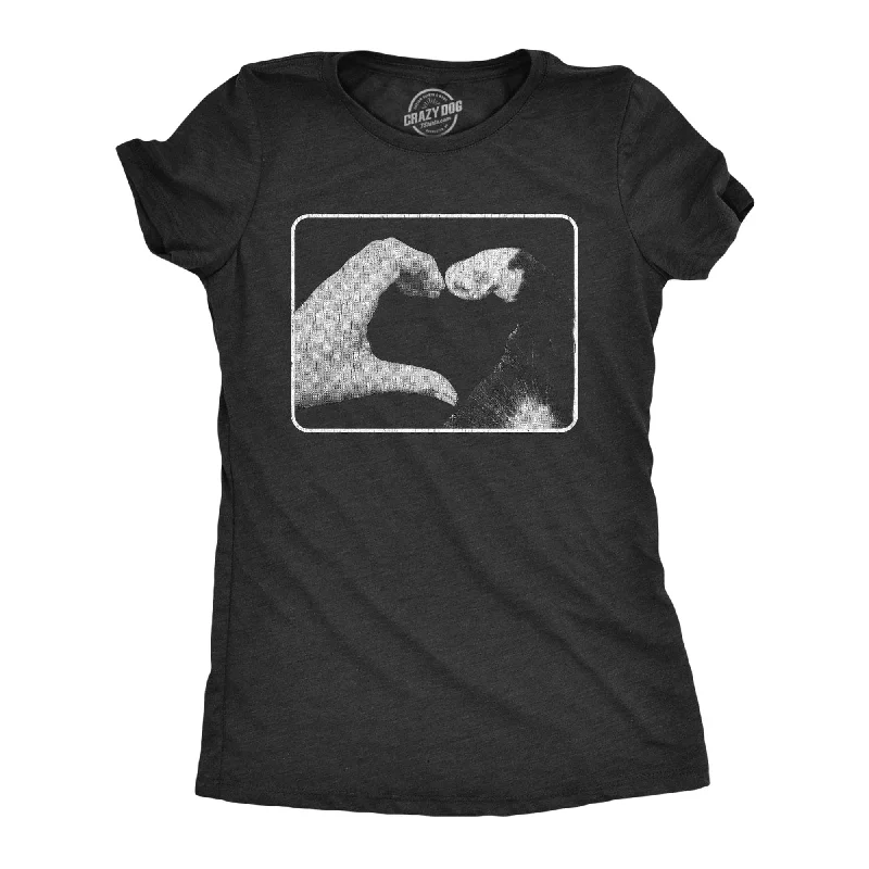 Hand Paw Heart Women's T Shirt