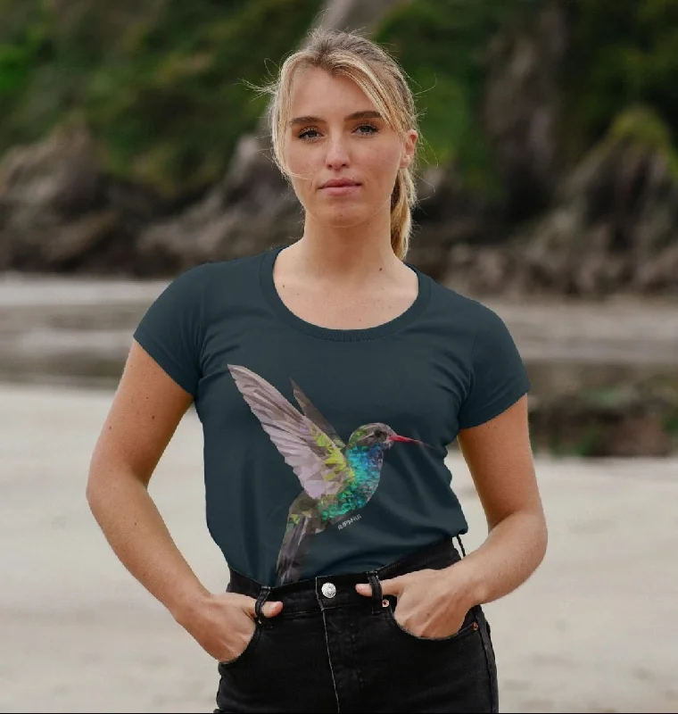 Hummingbird Scoop Neck T-shirt