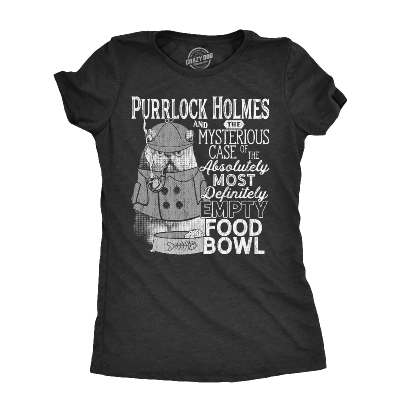 Purrlock Holmes Women's T Shirt