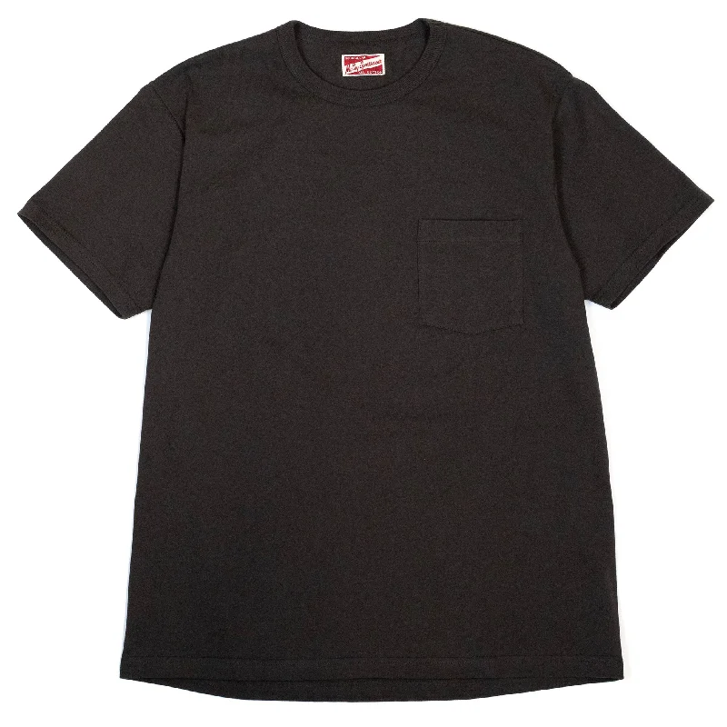 The Real McCoy's MC19012 Pocket Tee Shale