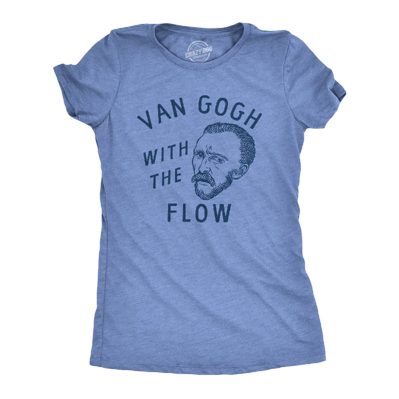 Van Gogh With The Flow Women's T Shirt