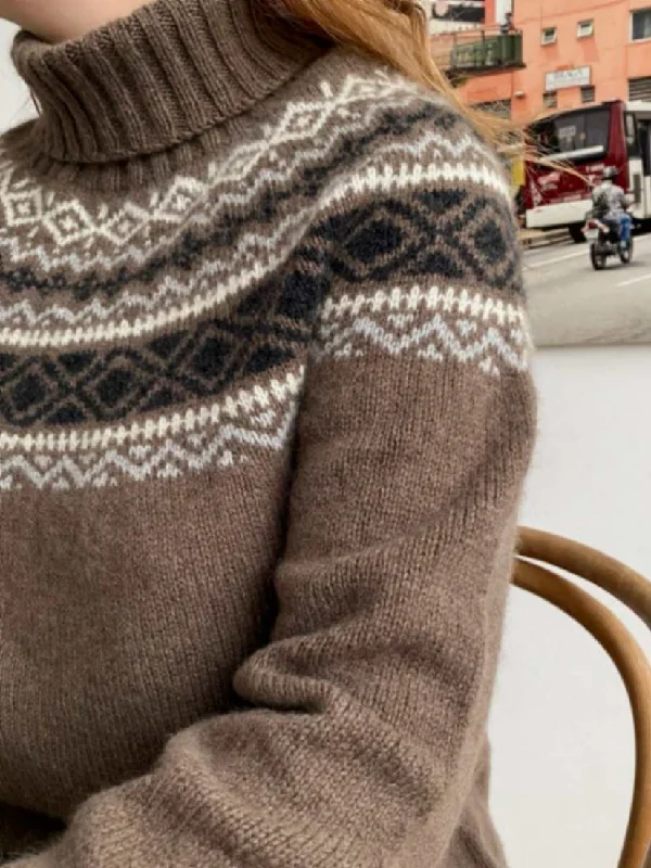 Sirid Faroese Sweater by Önling, knitting pattern