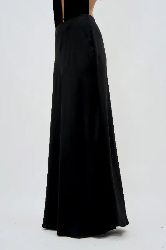 Kiri Maxi Black Skirt