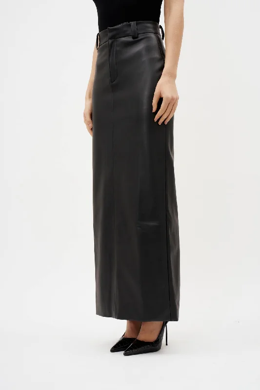 Luna Silhouette Black Skirt