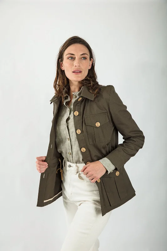 Tracker Jacket in Olive