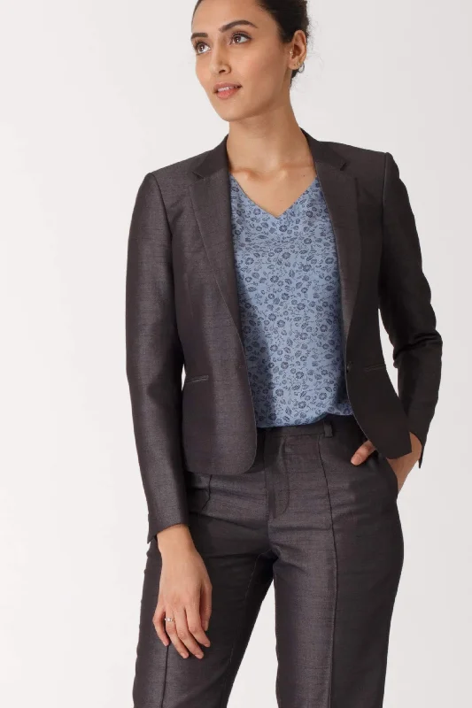 Charcoal Grey Formal Blazer