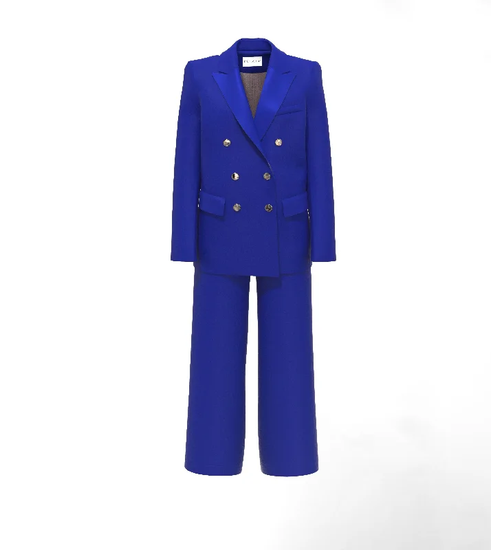 LIMITED EDITION ROYAL BLUE WOOLEN SUIT