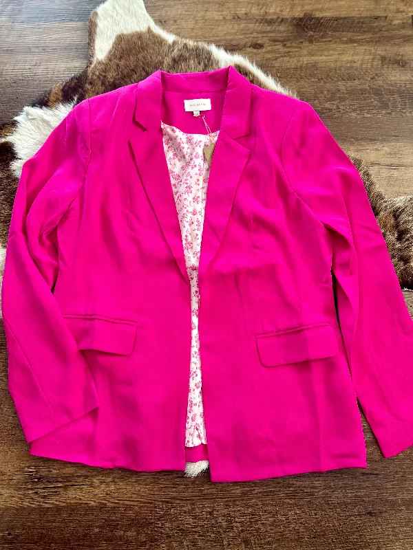 Hot Pink Business Blazer