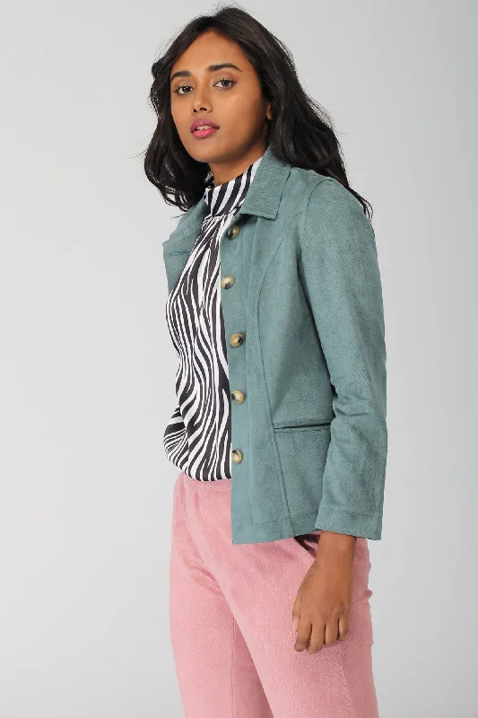 Oslo Seagreen Casual Jacket