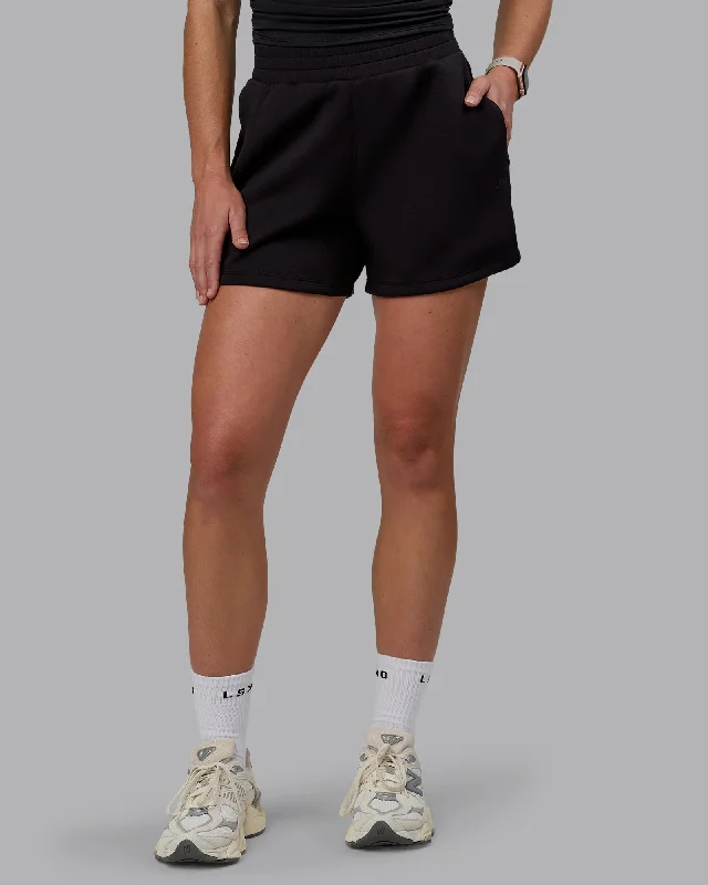 Elevate SoftTouch 4" Shorts - Black-Black